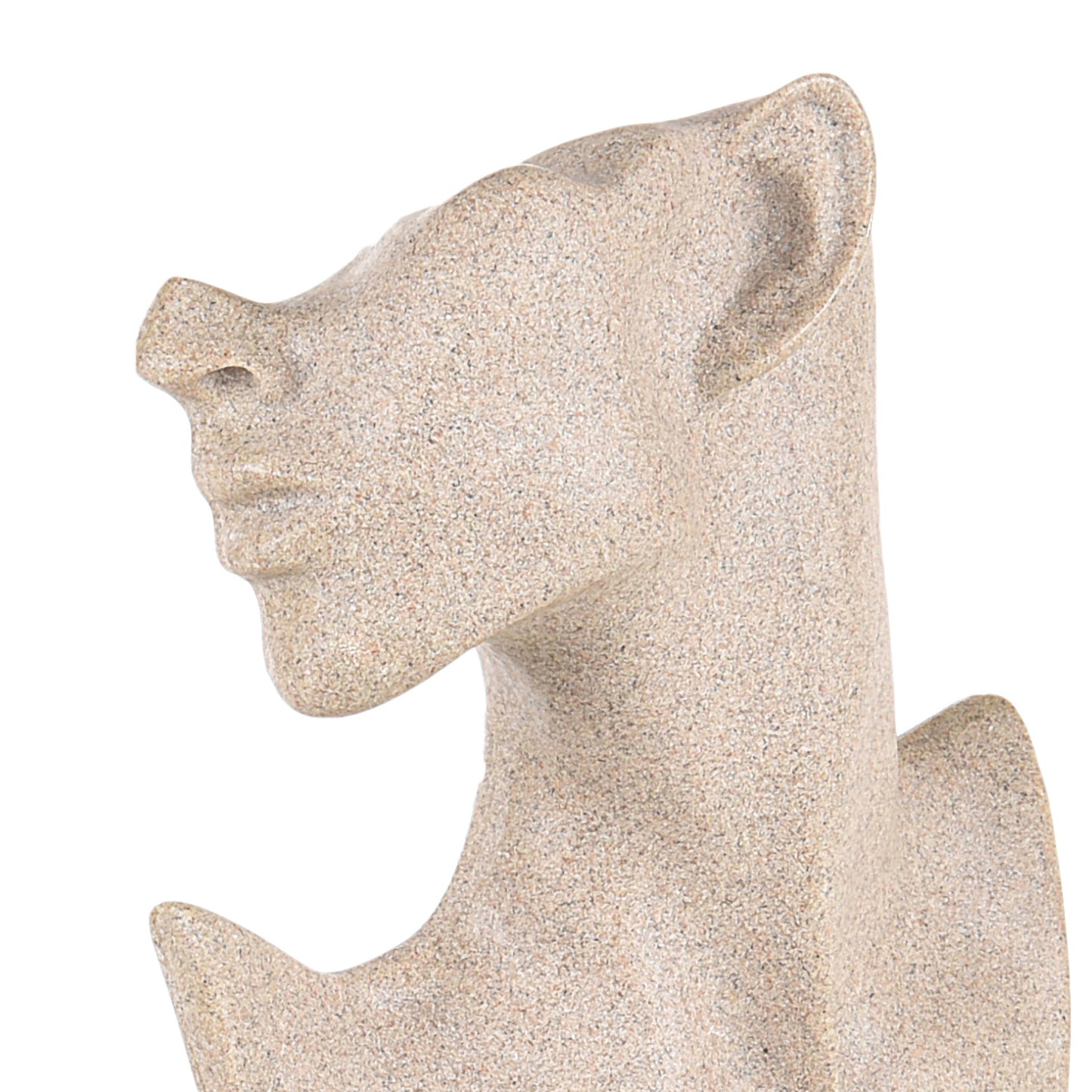 Mistral Girl Face Carving Sculpture