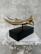 Manta Ray Sculpture Decor
