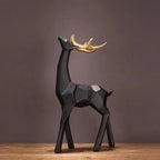 Reindeer Art Showpiece II (Set Of 2)