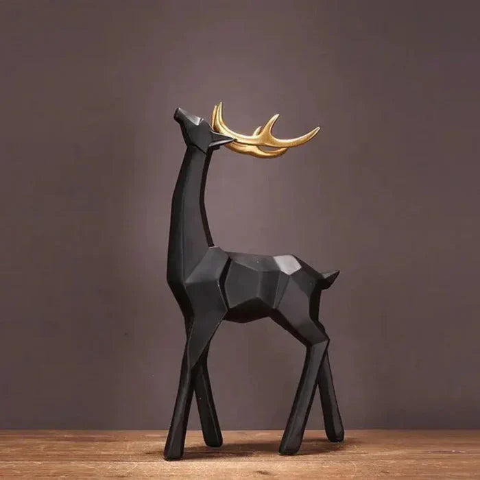 Reindeer Art Showpiece II (Set Of 2)