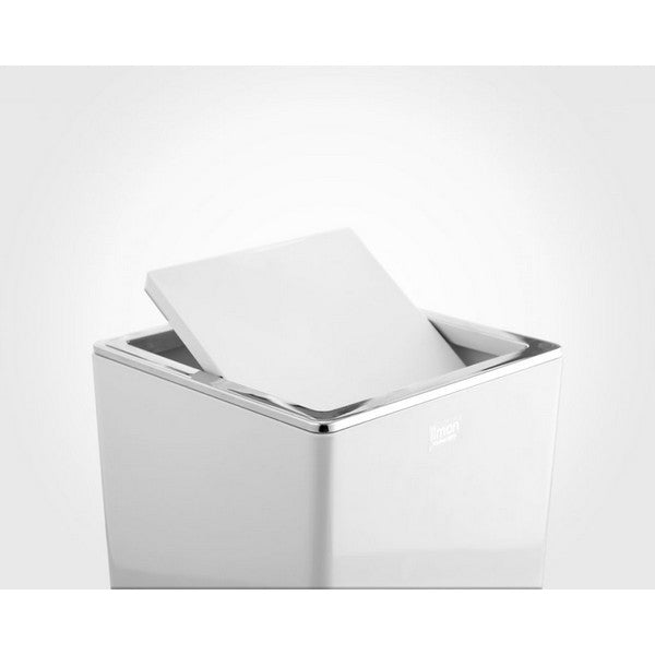 Premium Limon Square Dustbin With Brush