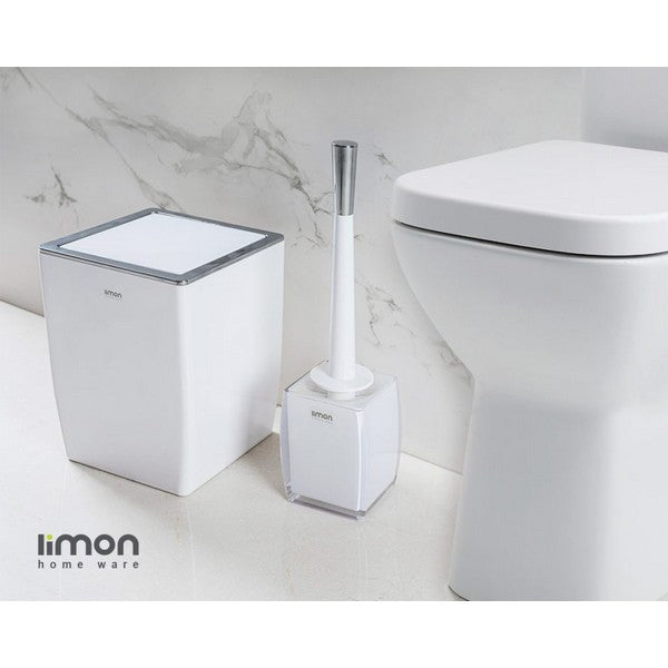Premium Limon Square Dustbin With Brush