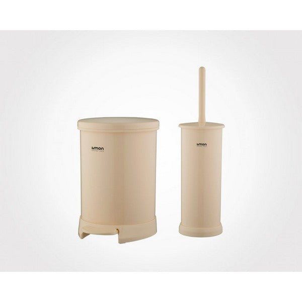 Limon Dustbin With Brush