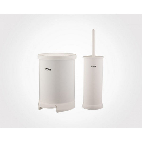 Limon Dustbin With Brush