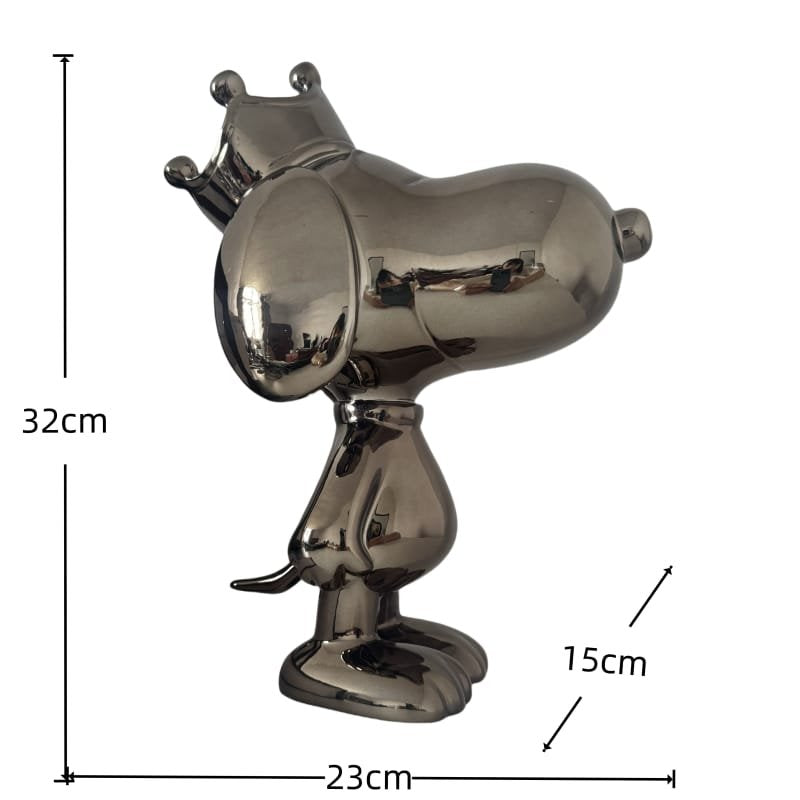 Snoopy Wearing Crown