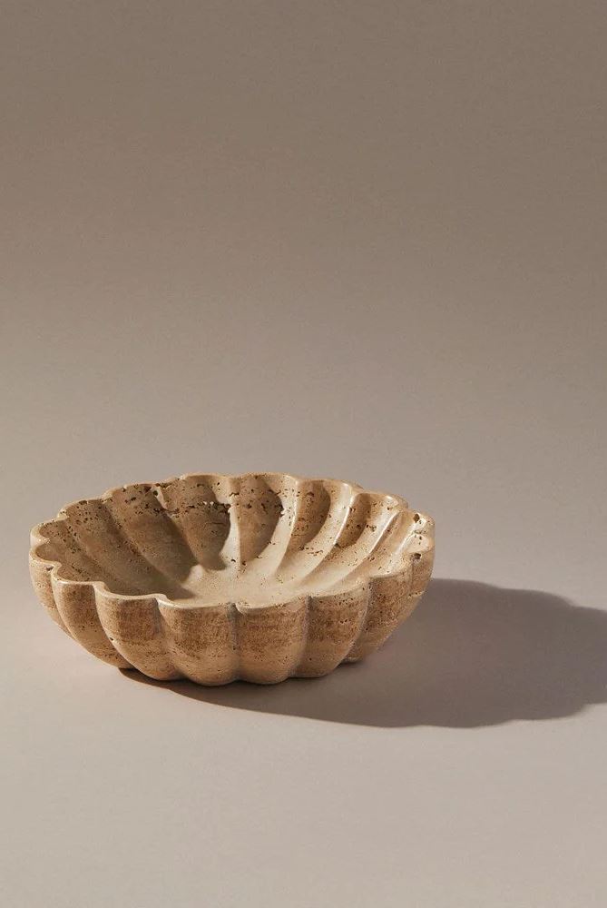 Travertine Bowl