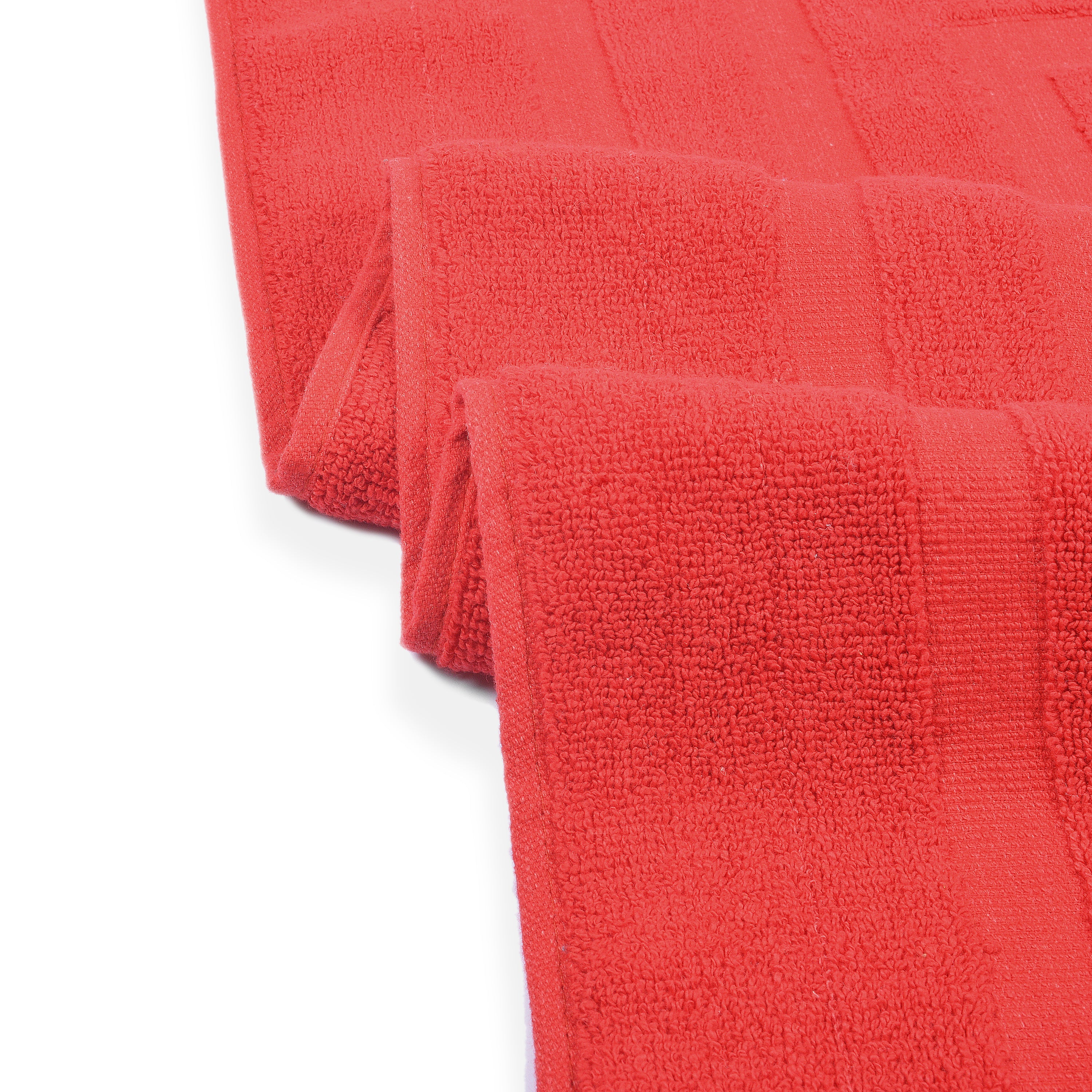 Cotton Bath Mat with Border