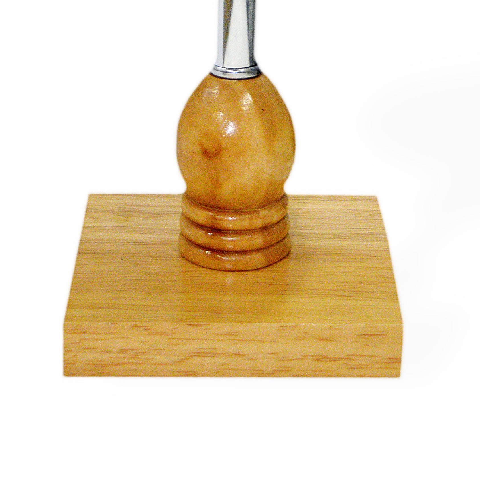 Braided Wooden Lamp