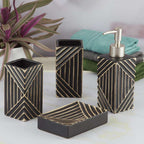 Embossed Texture Bathroom Set
