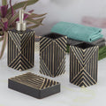 Embossed Texture Bathroom Set