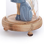 Decorative Girl Statue Design Lightning Pot Poori