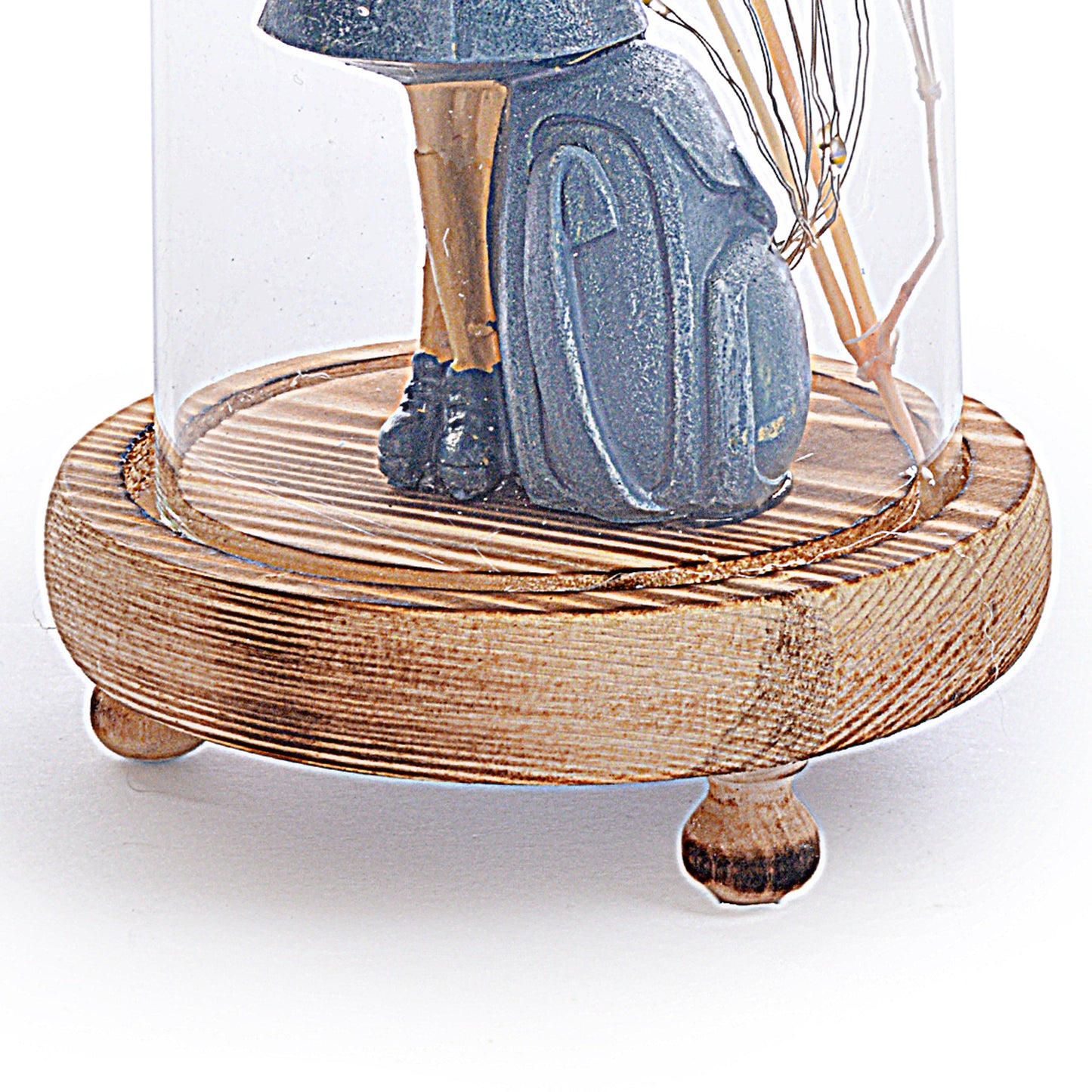 Decorative Girl Statue Design Lightning Pot Poori