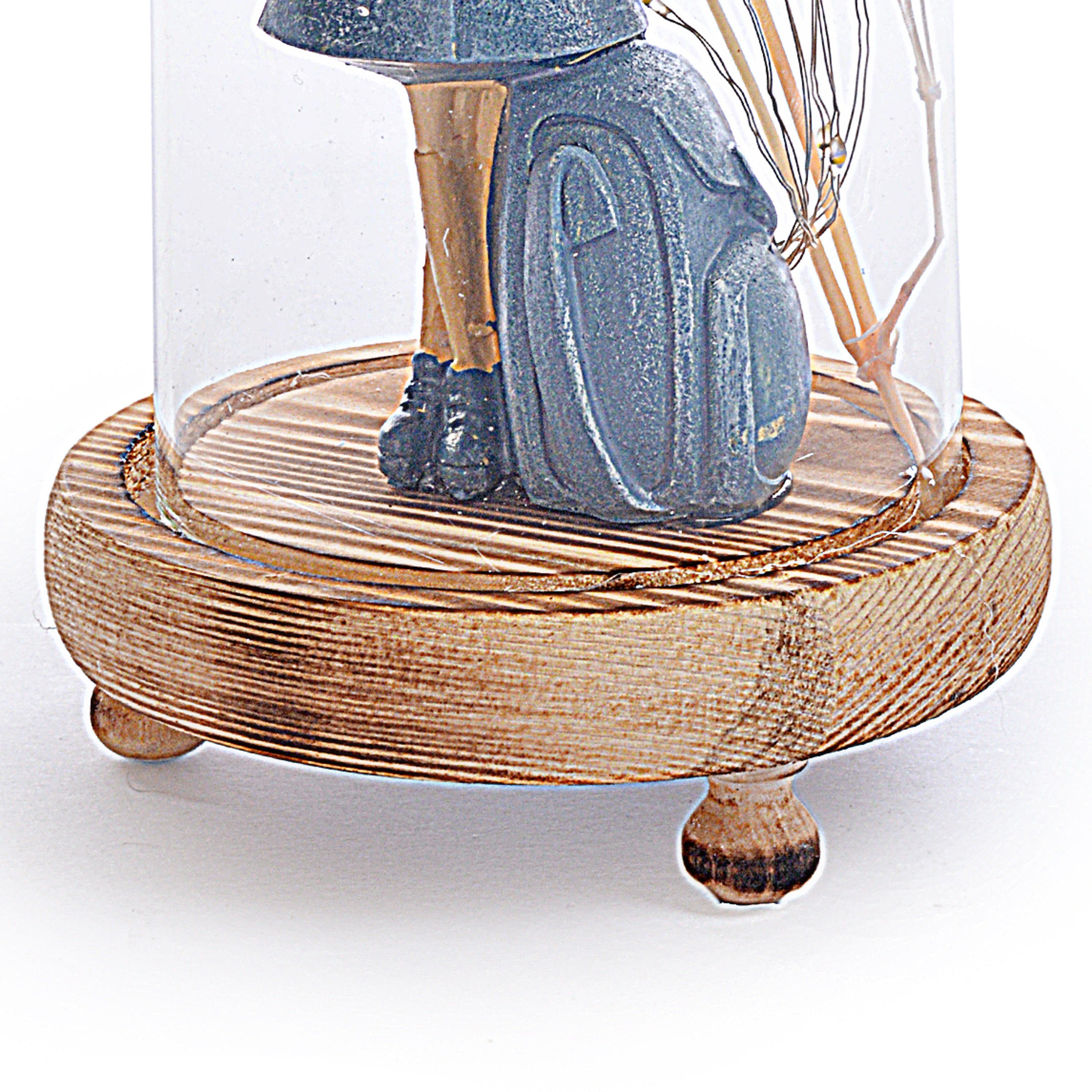 Decorative Girl Statue Design Lightning Pot Poori