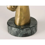 Mid-Century Gazelle Sculpture