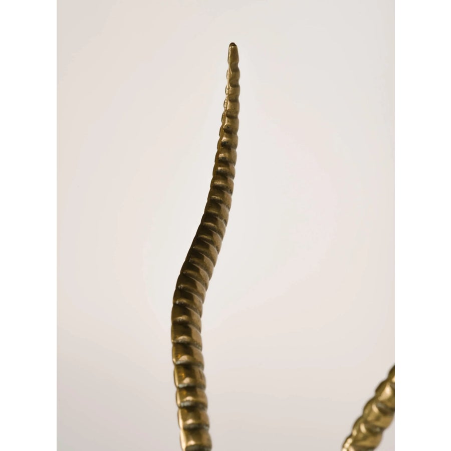 Mid-Century Gazelle Sculpture