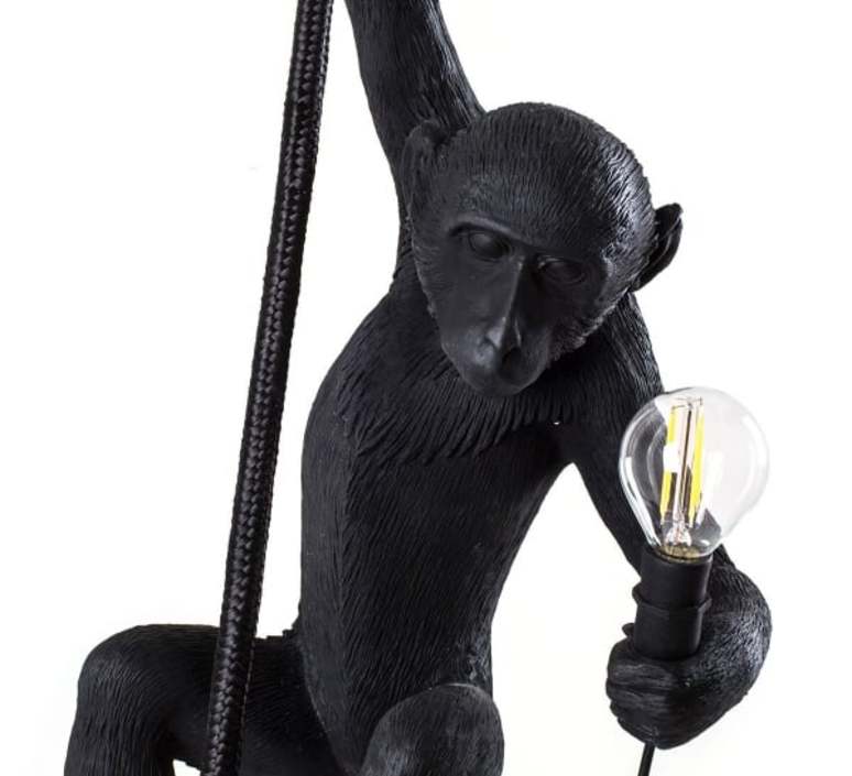 Monkey Table Lamp (Hanging)