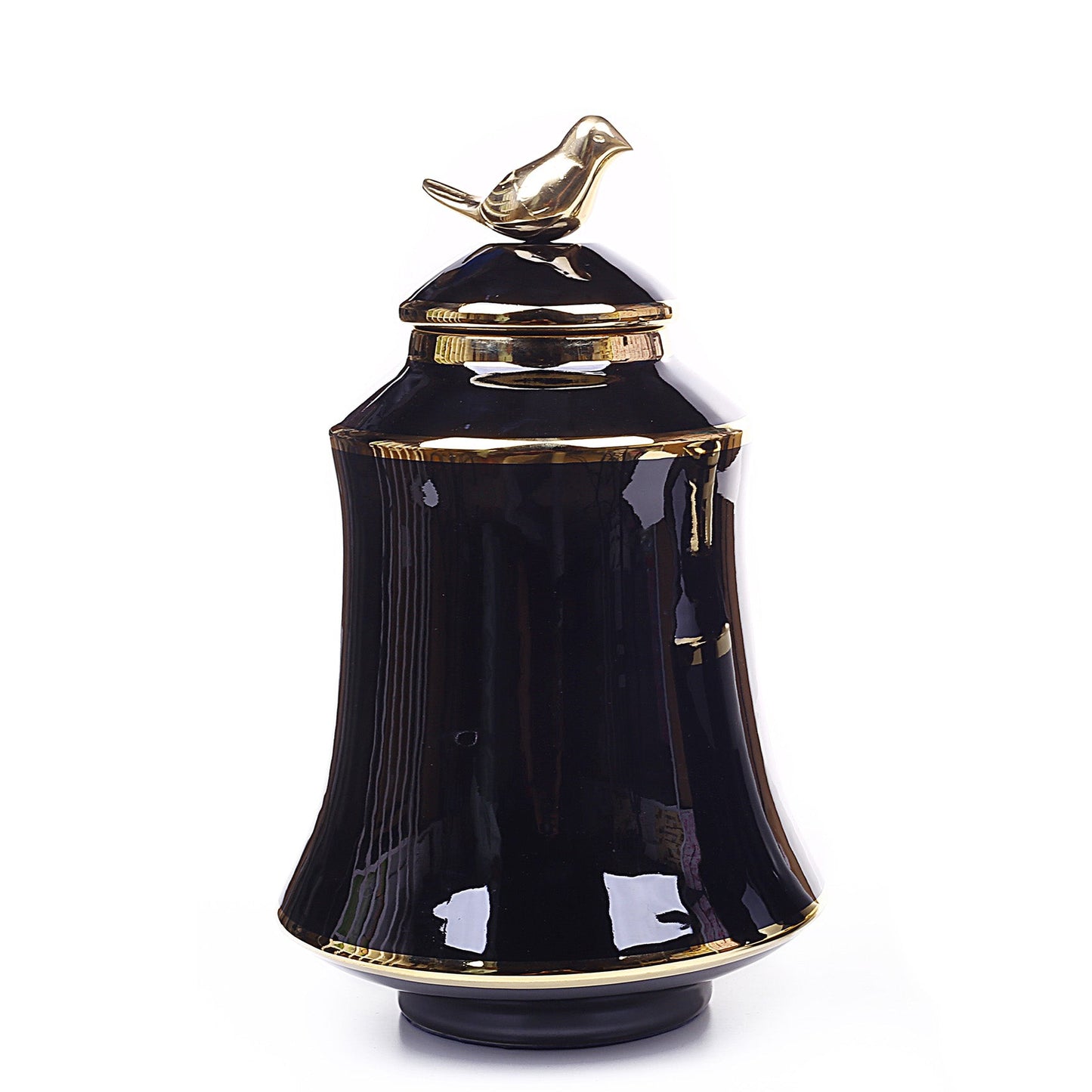Modern Sparrow Design Vases With Reflective Effect