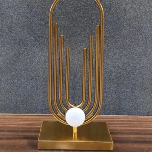 Oval Shaped Table Lamp