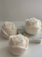 Rose Flower Candle
