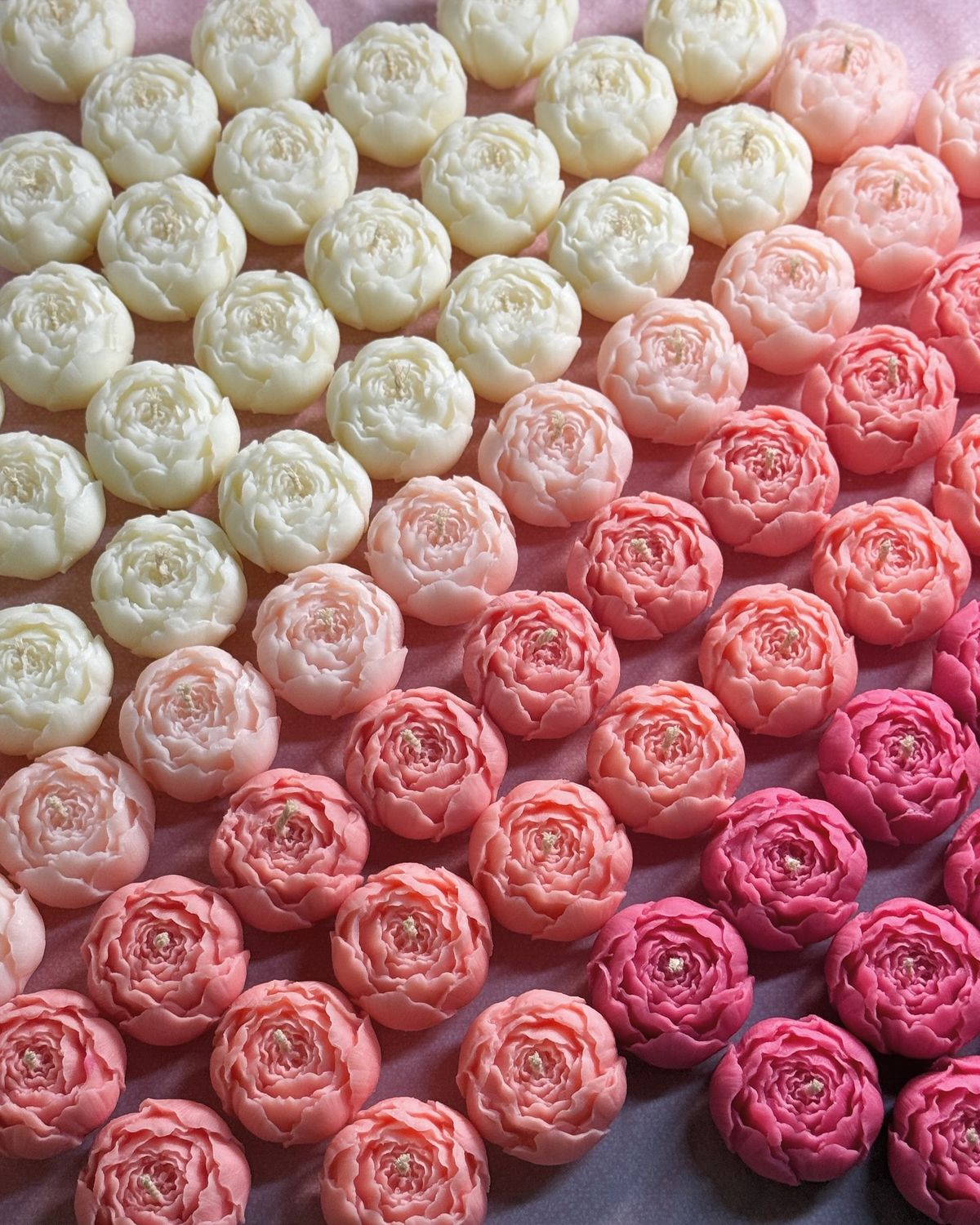 Rose Candles (Set Of 6)