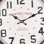 Bistro Cafe Paris Wall Clock