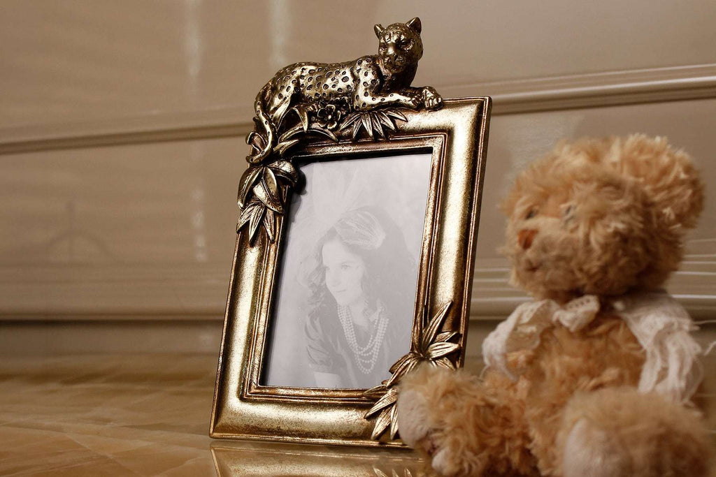 Prancing Leopard Photo Frame