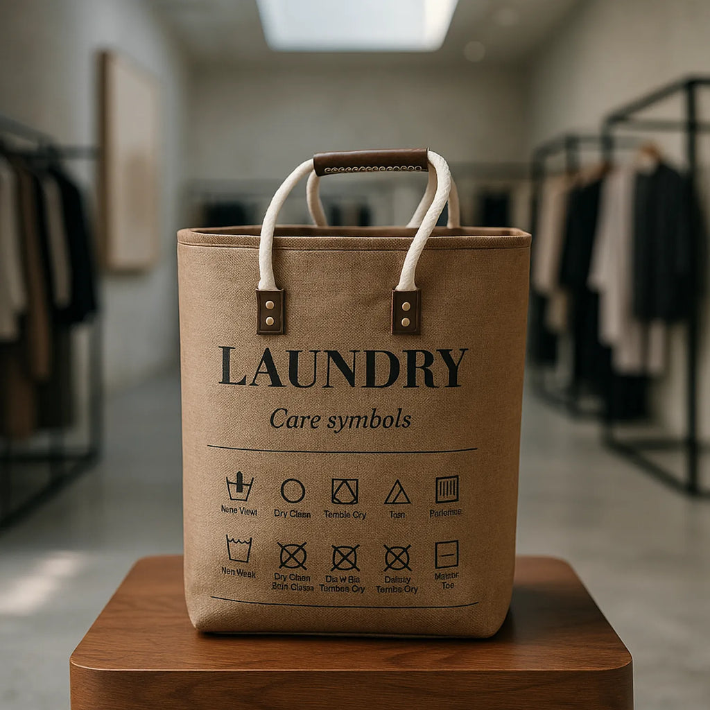 Linen Foldable Basket